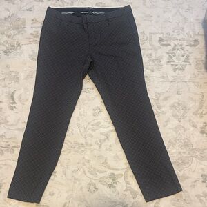 Banana Republic Women’s  Dark Gray Patterned Pants